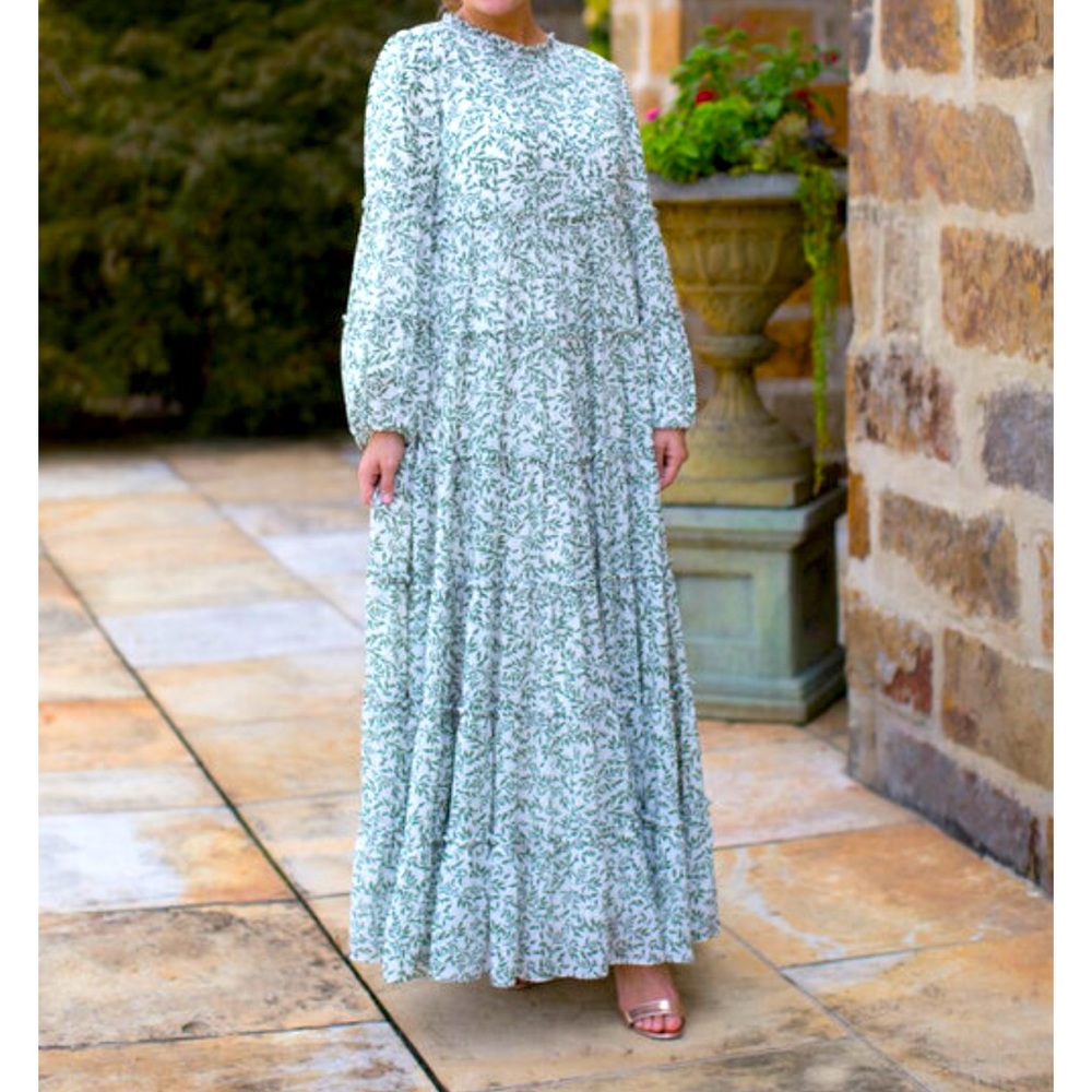 Beautiful Garden reverie Dainty Jewells maxi~dress.